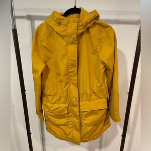 Old Navy Mustard Rain Jacket